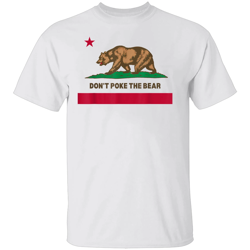 DON’T POKE THE BEAR SHIRT California Republic Tee – Political Statement & California Flag Apparel W DON’T POKE THE BEAR SHIRT California Republic Tee – Political Statement & California Flag Apparel W