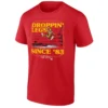 DROPPIN' LEGS SINCE '83 SHIRT Hulk Hogan Wrestling Tee – WWE Vintage Red Graphic T Shirt