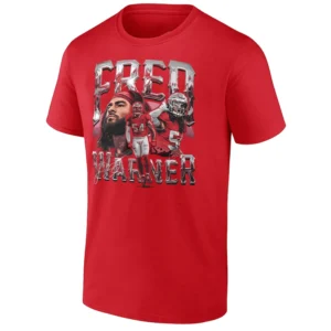 FRED WARNER SHIRT Vintage San Francisco 49ers Tee – Retro NFL Football Apparel R