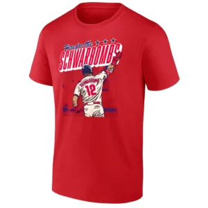 HERE FOR THE SCHWARBOMBS SHIRT Kyle Schwarber Philadelphia Phillies Home Run T Shirt