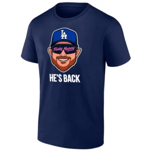 HE'S BACK SHIRT Funky Muncy Tee Max Muncy Return – Los Angeles Dodgers N