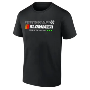 HOME OF THE LAST LAP SHIRT Speedway Slammer Racing Tee B