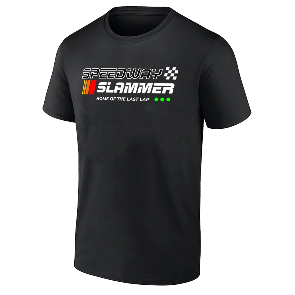 HOME OF THE LAST LAP SHIRT Speedway Slammer Racing Tee B HOME OF THE LAST LAP SHIRT Speedway Slammer Racing Tee B