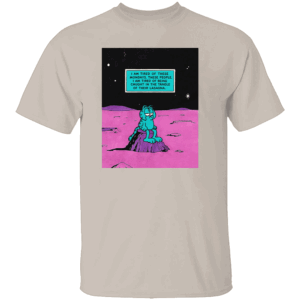 I Am Tired Of These Mondays Shirt Sad Garfield Parody Tee – Lasagna Existential Crisis Meme S