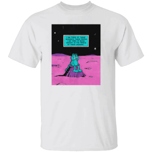 I Am Tired Of These Mondays Shirt Sad Garfield Parody Tee – Lasagna Existential Crisis Meme W