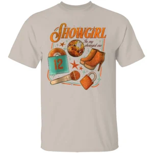IN MY SHOWGIRL ERA SHIRT Taylor Swift Showgirl Era Shirt – The Life of a Showgirl 2025 Album Merch S