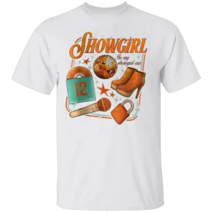 IN MY SHOWGIRL ERA SHIRT Taylor Swift Showgirl Era Shirt – The Life of a Showgirl 2025 Album Merch W