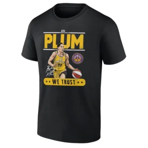 IN PLUM WE TRUST SHIRT Kelsey Plum Los Angeles Sparks Tee – WNBA Women’s Basketball Fan Apparel B