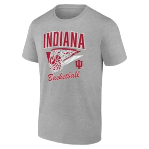 INDIANA BASKETBALL SHIRT Throwback Basketball T Shirt Indiana Hoosiers Vintage Tee