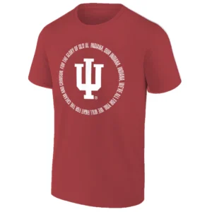 INDIANA, OUR INDIANA LYRICS SHIRT Indiana Hoosiers Fight Song Tee – Cream and Crimson Spirit Apparel