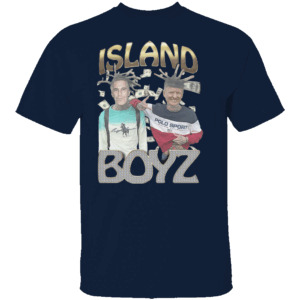 ISLAND BOYZ PARODY SHIRT Jeffrey Epstein Donald Trump Funny Retro Rap Tee with 90s Vibes N