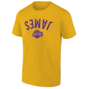 JAMES INVERT SHIRT LeBron James Los Angeles Lakers Tee – NBA Legend Streetwear T Shirt Y