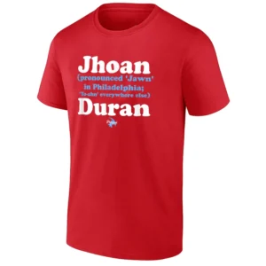 JHOAN DURAN DEFINITION SHIRT Jawn Baseball Tee Philadelphia Phillies Fans