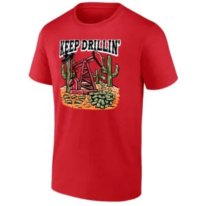 KEEP DRILLIN' SHIRT Texas Tech Red Raiders Oil Pump Tee – Lubbock Gameday Gear