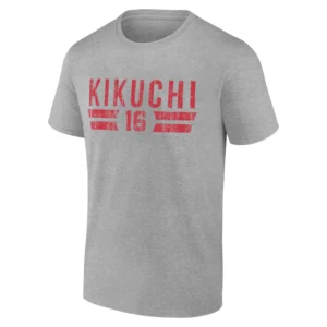 KIKUCHI 16 SHIRT NAME & NUMBER STRIPE Yusei Kikuchi Los Angeles Angels G