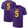 LSU #5 T SHIRT JERSEY Jayden Daniels – LSU Tigers Football Legend Tee