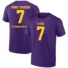 LSU #7 T SHIRT JERSEY Tyrann Mathieu Honey Badger – LSU Tigers Football Legend Tee