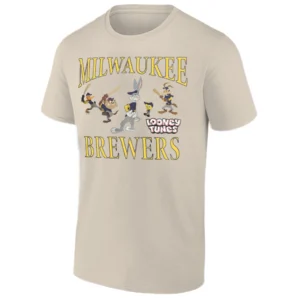 MILWAUKEE BREWERS x LOONEY TUNES SHIRT Bugs Bunny & Daffy Duck Baseball Tee – Looney Tunes Day September 14 Ballpark Merch S