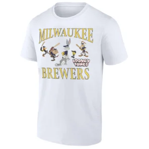 MILWAUKEE BREWERS x LOONEY TUNES SHIRT Bugs Bunny & Daffy Duck Baseball Tee – Looney Tunes Day September 14 Ballpark Merch W