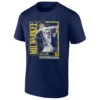 MILWAUKEE CARD STYLE SHIRT Jacob Misiorowski Milwaukee Brewers Tee – Baseball Prospect Tribute Design
