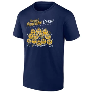 MILWAUKEE POCKET PANCAKE CREW SHIRT Pat Murphy Viral Pancake Tee – Brewers 2025 Fun Baseball Apparel