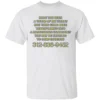 MK ULTRA VICTIM COMPENSATION SHIRT Conspiracy Hotline Parody Tee – Manchurian Candidate Meme Shirt W