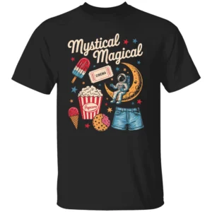 MYSTICAL MAGICAL SHIRT Ben Son Boone Country American Tee – Retro Astronaut Cinema Graphic T Shirt B
