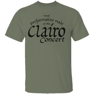 Most Performative Male At The Clairo Concert Shirt MG