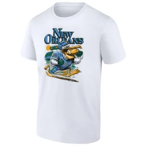 NEW ORLEANS PELICAN POWER SHIRT Tulane Green Wave Vintage Football Tee