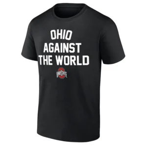 OHIO AGAINST THE WORLD T SHIRT Ohio State Buckeyes Unity & Pride Tee