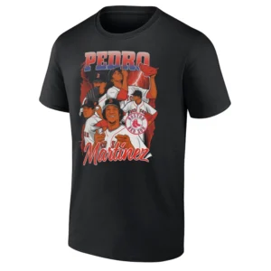PEDRO MARTINEZ TRIBUTE SHIRT Boston Red Sox Legend Tee Worn by Brayan Bello B