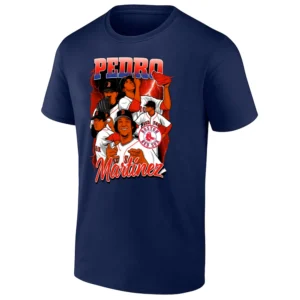 PEDRO MARTINEZ TRIBUTE SHIRT Boston Red Sox Legend Tee Worn by Brayan Bello N