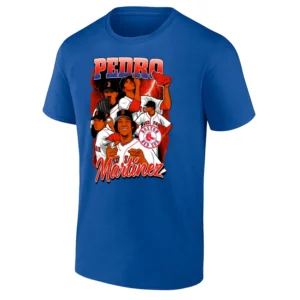 PEDRO MARTINEZ TRIBUTE SHIRT Boston Red Sox Legend Tee Worn by Brayan Bello RB