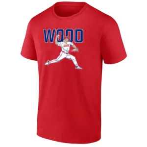 PHILADELPHIA ACE POSE SHIRT Gage Wood Philadelphia Phillies Tee – MLB Draft Prospect Fan Apparel