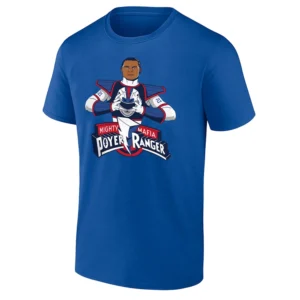 POYER RANGER SHIRT Jordan Poyer Buffalo Bills Tee – Mighty Mafia Power Ranger Design – Bills Return Tribute