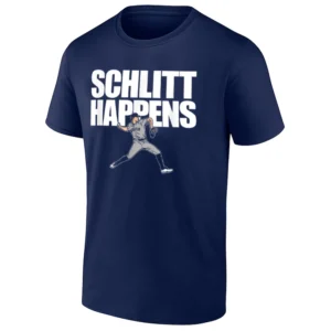 SCHLITT HAPPENS SHIRT Cam Schlittler Yankees Tee – New York Baseball Rising Ace Apparel