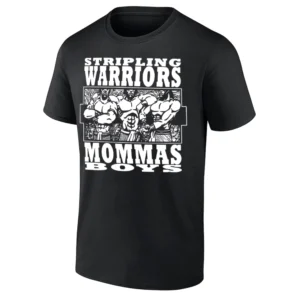 STRIPLING WARRIORS MOMMAS BOYS T SHIRT Bold Graphic Tee for Strength & Unity b