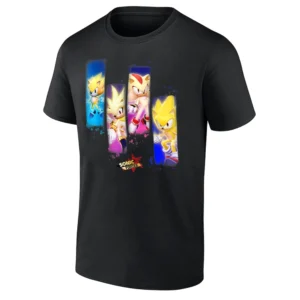 Super Hedgehogs Shirt Sonic Forces Heroes Tee Sonic the Hedgehog Official Apparel B