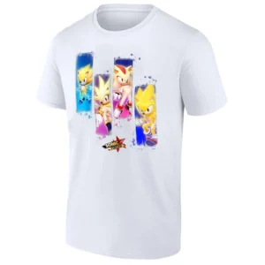 Super Hedgehogs Shirt Sonic Forces Heroes Tee Sonic the Hedgehog Official Apparel W