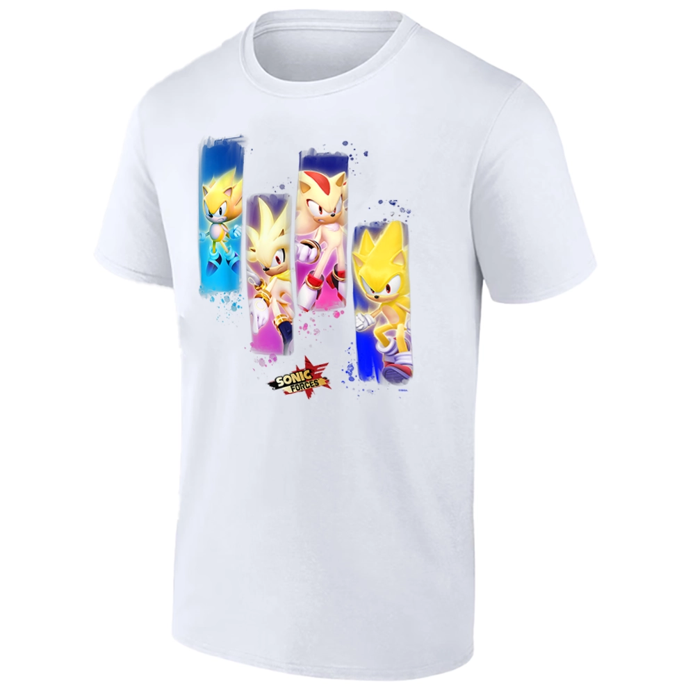 Super Hedgehogs Shirt Sonic Forces Heroes Tee - Sonic the Hedgehog Official Apparel W Super Hedgehogs Shirt Sonic Forces Heroes Tee Sonic the Hedgehog Official Apparel W