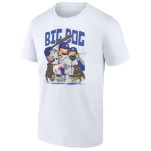 THE BIG DOG SHIRT Say My Name Andy Pages Los Angeles Dodgers W