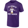 THE LEGEND OF HONEY BADGER SHIRT Tyrann Mathieu LSU Tigers Tee – College Football Icon Tribute