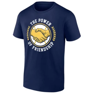THE POWER OF FRIENDSHIP SHIRT Milwaukee Brewers Handshake Graphic Tee
