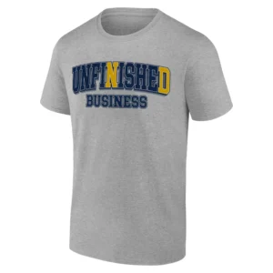 UNFINISHED BUSINESS SHIRT Notre Dame Fighting Irish Football Tee – ND Championship Mission G