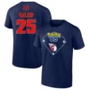 VALOR #25 T SHIRT JERSEY Pokémon GO Night Cleveland Guardians Shirt – 2025 MLB Special Event Crossover Tee