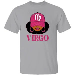 VIRGO GIRL SHIRT Black Queen Zodiac Tee – Astrology Birthday Gift G