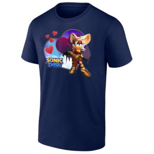 Valentine Rouge Shirt Sonic Dash Heart Tee Sonic the Hedgehog Official Apparel N