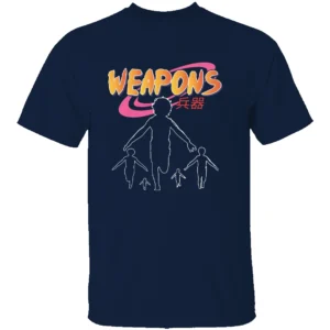 WEAPONS ANIME SHIRT Inspired by Weapons (2025) Horror Mystery – Anime Style Cult Movie Tee N