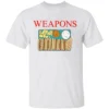 WEAPONS SHIRT Funny Hot Dog, Snacks & Cookies Graphic Tee W