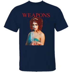 WEAPONS SINGER SHIRT Chappell Roan in The Rise and Fall of a Midwest Princess – Concert & Cult Horror Crossover Tee N